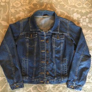 Lands End Kids classic denim jacket | Girls size 14